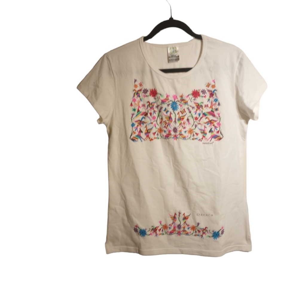 Karani art white blouse XL